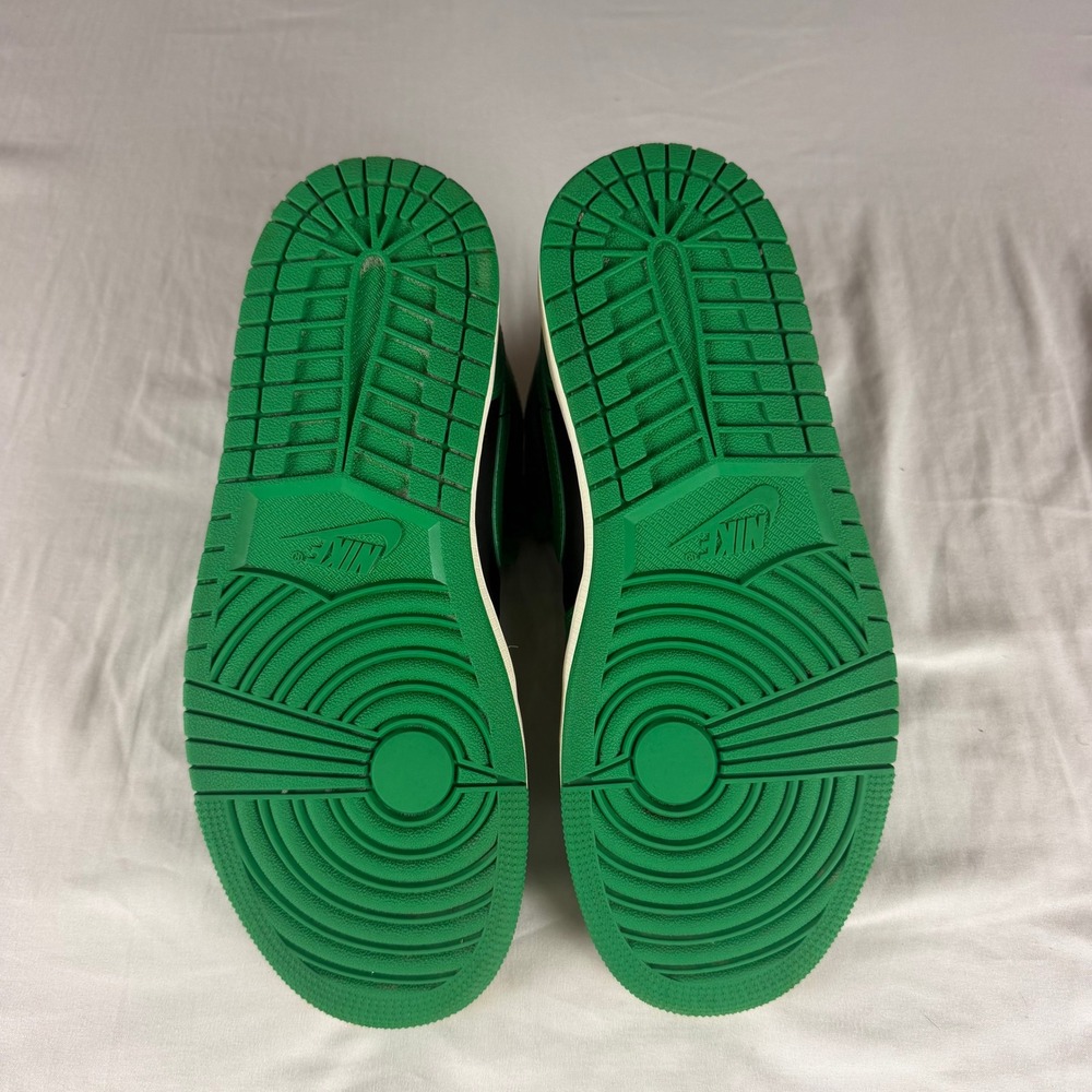 Nike Womens Size 9 Air Jordan 1 Mid Lucky Green Aquatone BQ6472-033 Sneaker - Picture 3 of 5